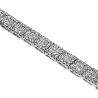 Zlatý briliantový náramek