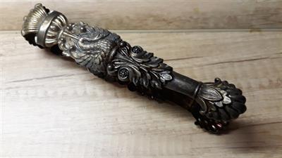 Kleště na cukr s labutí - stříbro