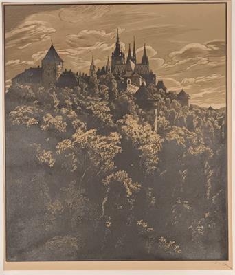 Pražský hrad. Karel Vik 1930.