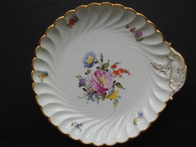 Ručně malovaný talíř (Nymphenburg 1747)