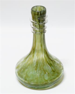 Váza dekor zatavených bublin Jan GABRHEL sklárna Chlum 1975