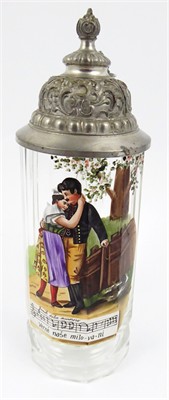 Skleněný korbel - Věrné naše milovaní