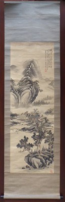 Závěsný čínský svitkový obraz