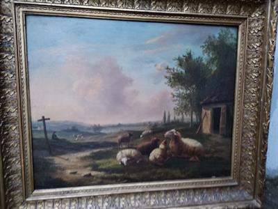 Obraz olej na dřevě