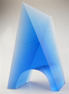 Bořek Mašek (*1956) - skleněný objekt