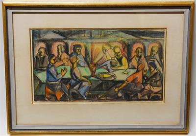 Variace na Poslední večeři Páně - Josef ŘÍHA 1947