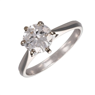 Solitérní prsten ze zlata s přírodním diamantem 0,95 ct