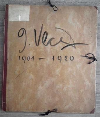 Vlček Jindřich - unikátní soubor kreseb.