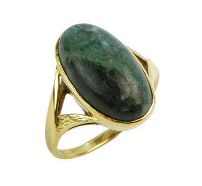 Zlatý prsten se serafinitem