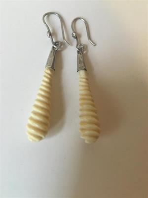 Dlouhé secesní náušnice