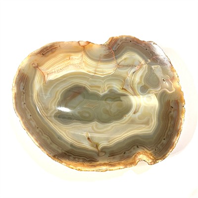 Starožitná miska/popelník z achátu