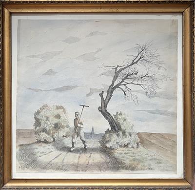 Schulz Günther Albert: Auf dem Feld/ Na poli