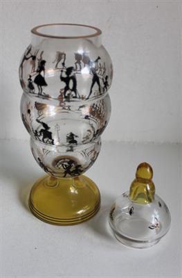 Pohár s víkem Beckert