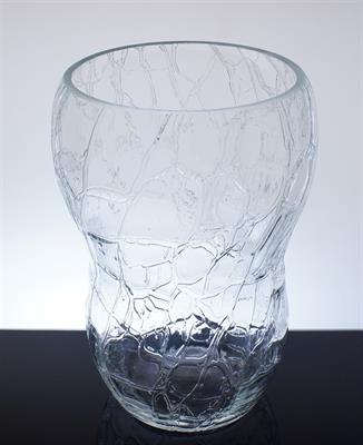 Čirá secesní váza s optickým dekorem LOETZ - Koloman MOSER