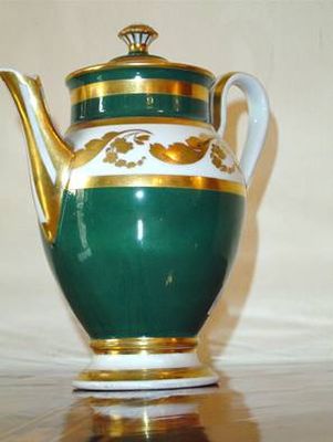 Porcelánová konvička s víčkem, Vídeň  