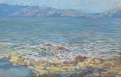 Rudolf Jindřich - Na mořském pobřeží Jadranu