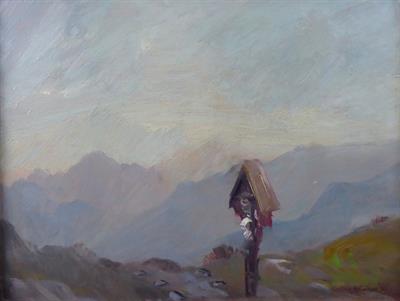 Boží muka a Pohled na hrad Trosky