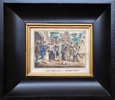 Svatba v Horním Rakousku - rok 1859