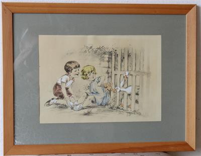 Alfréd Renaudin - Hrající si děti