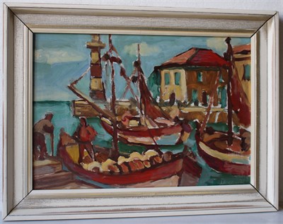 Alois Moravec - V přístavu Cattolica