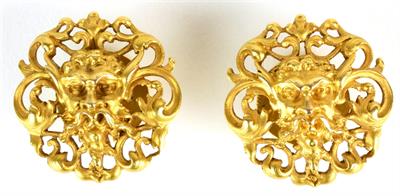 WIESE - PARIS,  PÁR  KNOFLÍKŮ SE ZEL. MUŽÍKEM