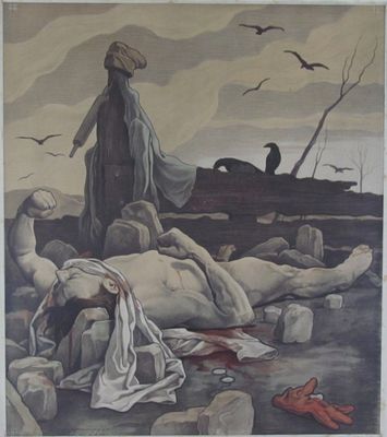 FELIX JENEWEIN - MOR , LITOGRAFIE