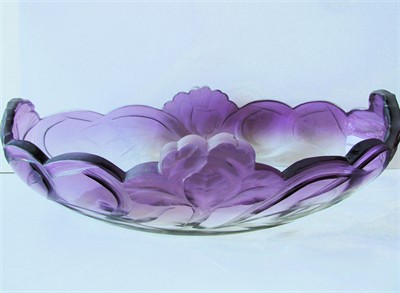 Secesní váza MOSER Karlsbad 38 cm