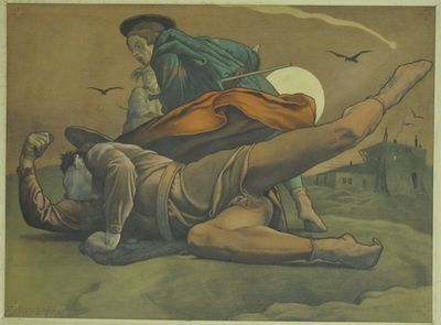 FELIX JENEWEIN - MOR , LITOGRAFIE