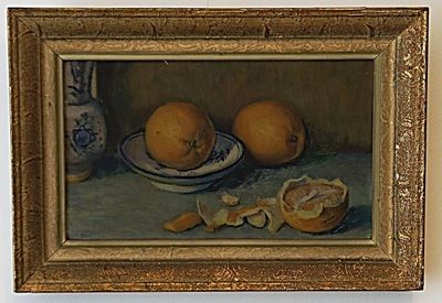 ZÁTIŠÍ S POMERANČI – MONOGRAMISTA Y.D.