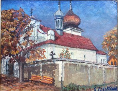 Kostelík a Alpské jezero