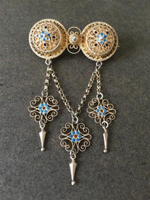 M. Hammer - filigránová brož