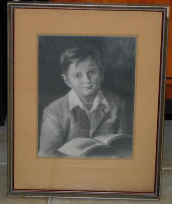 F. R. DRAGOUN - PORTRÉT CHLAPCE, 1949