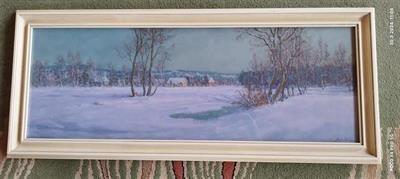 Zimní krajina - Karel Balíček