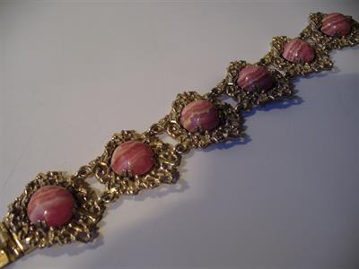 MASIVNÍ  STŘÍBRNÝ  NÁRAMEK