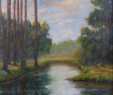 Augustín Josef Ekart - Lesní tůň