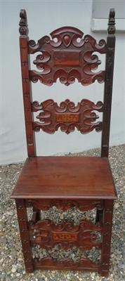 Židle v renesančním stylu