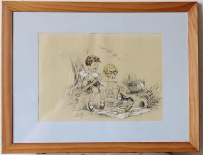 Alfréd Renaudin - Hrající si děti