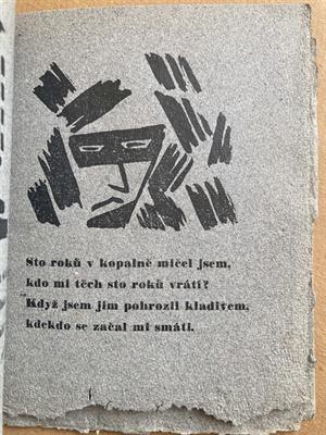 Václav Špála dřevoryty 1935, Bezruč - Ostrava