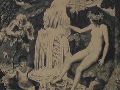 CYRIL BOUDA - LABSKÝ DŮL, 1925, vzácné!