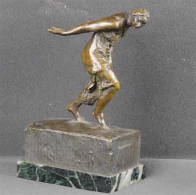 JOSEF MAŘATKA - OLGA GZOVSKÁ, bronz