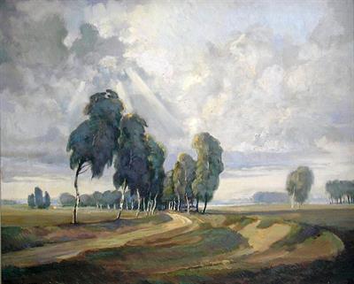 Werner Suchatzky - Slunce nad vřesovišťem