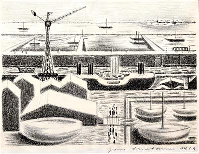 Jan Smetana: Přístav (1947?)