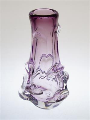 Hutní váza v odstínu Ametyst - Jan BERÁNEK ÚUŘ Škrdlovice