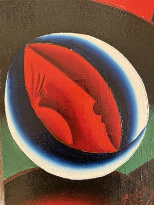 Milan Laluha, olej na plátně,