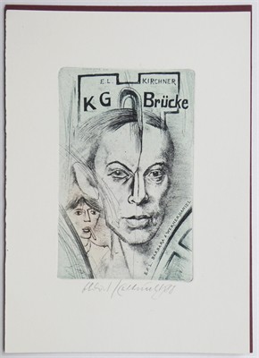 Kulhánek Oldřich - KG Brücke, Ex libris