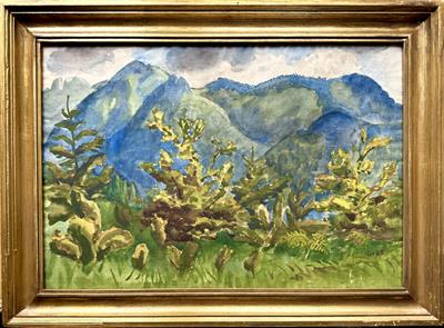 Lev Šimák: Horská krajina