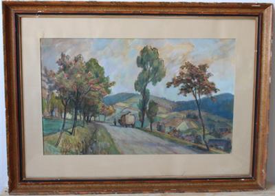 Bedřich Holáček - Slezská krajina 1948