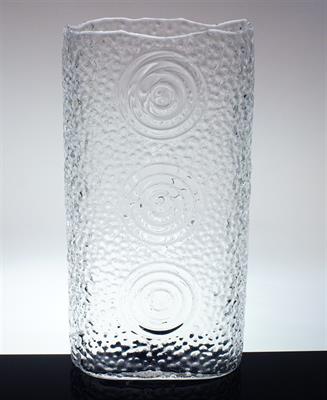 Váza čiré sklo - Jaroslav TARABA Lednické Rovne Slovensko