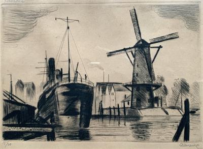 Alois Moravec: dvě grafiky