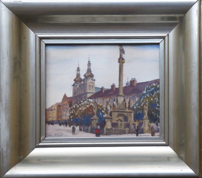 Adolf Doležal - Velké náměstí v Hradci Králové